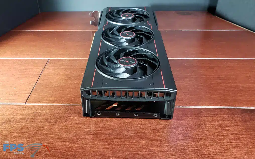 SAPPHIRE PULSE AMD Radeon RX 7900 XT: card rear venting