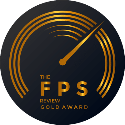 The FPS Review Gold Award for the Cooler Master MASTERAIR MA824 STEALTH