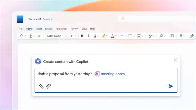 Microsoft Adds Next-Generation AI to Word, Excel, PowerPoint, Outlook, and More with Microsoft 365 Copilot
