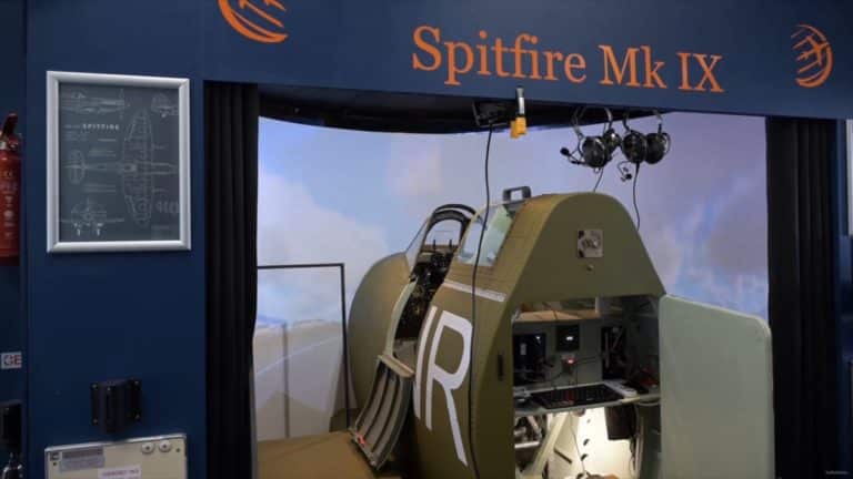 Ex-airman Spends £30,000 to Create a Perfect Spitfire Replica for a Simulator in a Shed