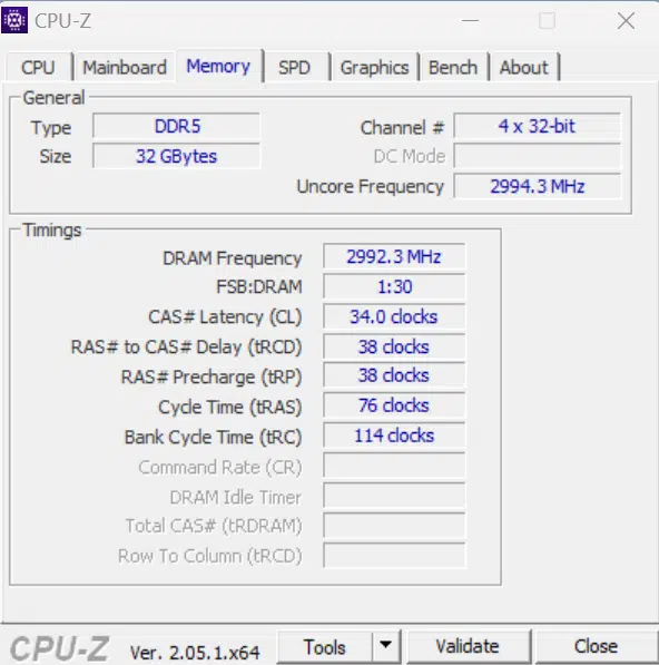 Lexar ARES RGB DDR5 32GB (2x16GB) 6000MHz Memory AMD CZPUZ Memory tab