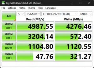 ASUS PRIME B760-PLUS D4 M.2 Test 2.