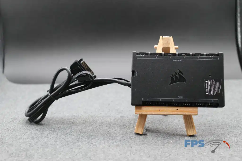 CORSAIR H170i ELITE LCD's included iCUE COMMANDER CORE