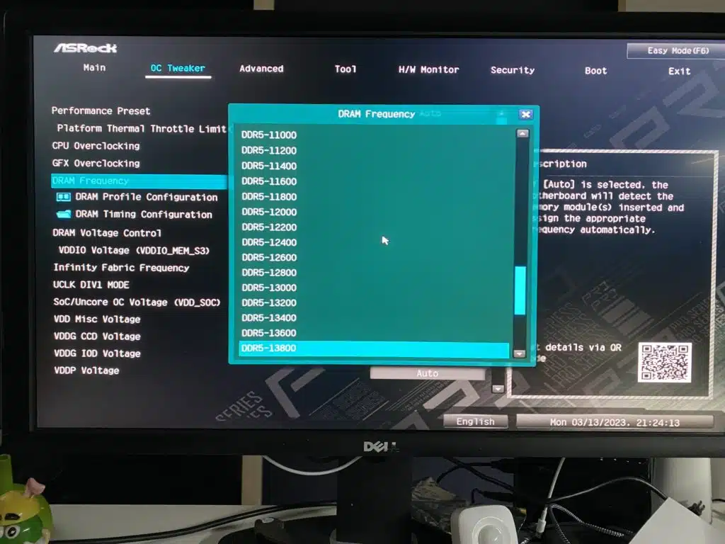 ASRock B650 Pro RS Bios