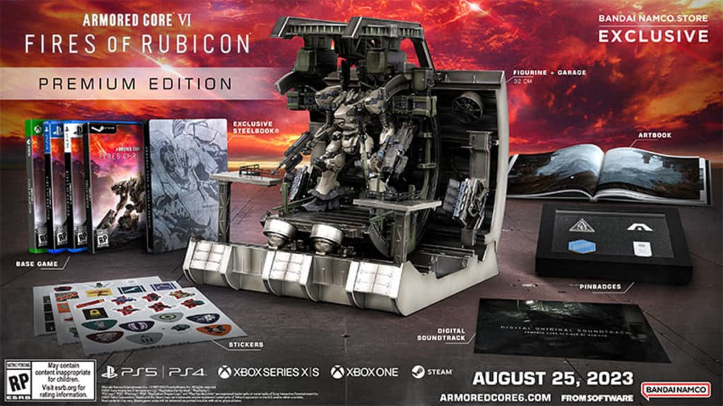 Armored Core VI: Fires of Rubicon Launches Globally on August 25 for PS5,  PS4, Xbox Series X