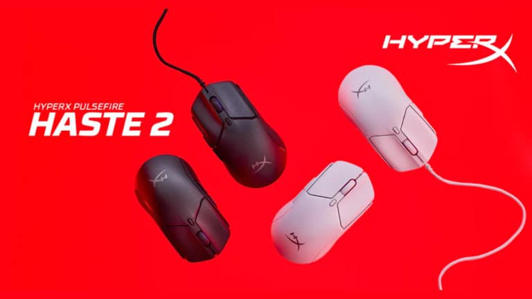 HyperX Ships Pulsefire Haste 2 Wired and Wireless Gaming Mice