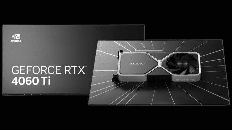 NVIDIA GeForce RTX 4060 Ti Founders Edition Video Card and Box