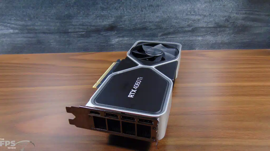 NVIDIA GeForce RTX 4060 Ti Founders Edition Bottom View
