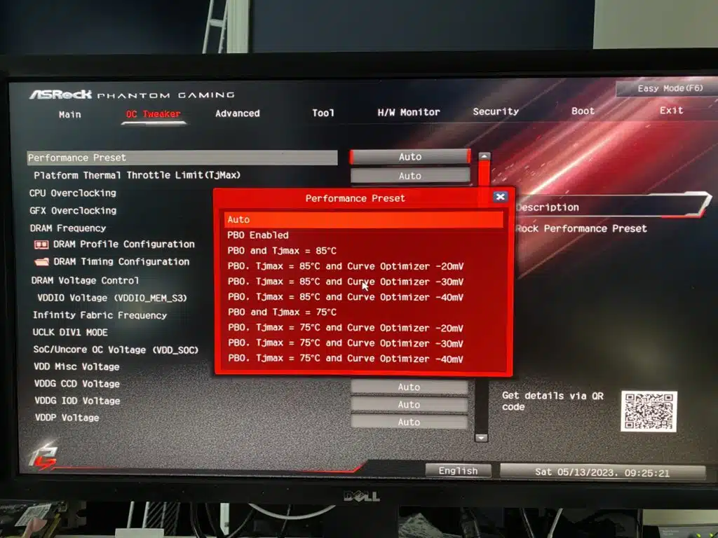B650E PG Riptide WiFi Bios
