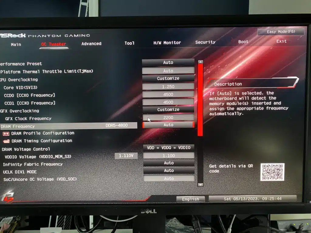 B650E PG Riptide WiFi Bios