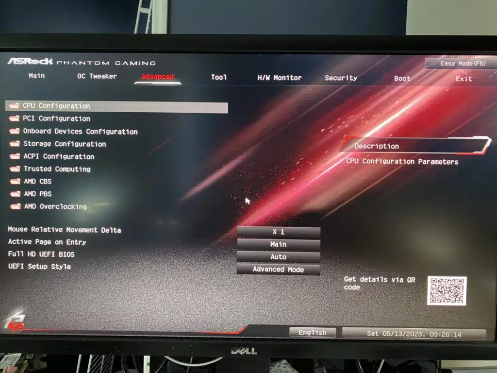 B650E PG Riptide WiFi Bios