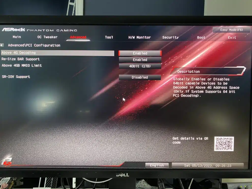 B650E PG Riptide WiFi Bios