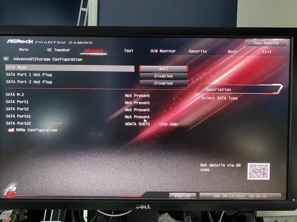 B650E PG Riptide WiFi Bios