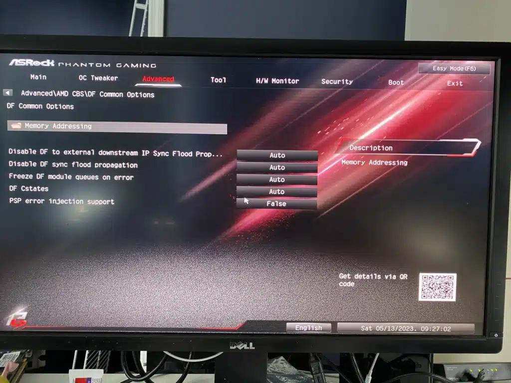B650E PG Riptide WiFi Bios