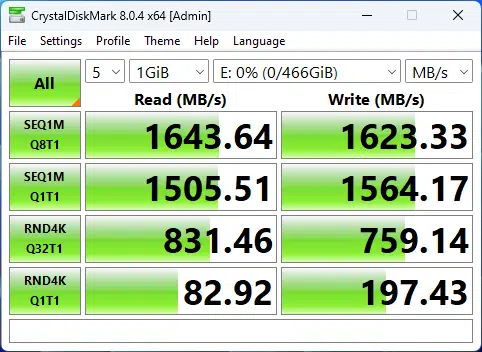 M2_2 Speed Test