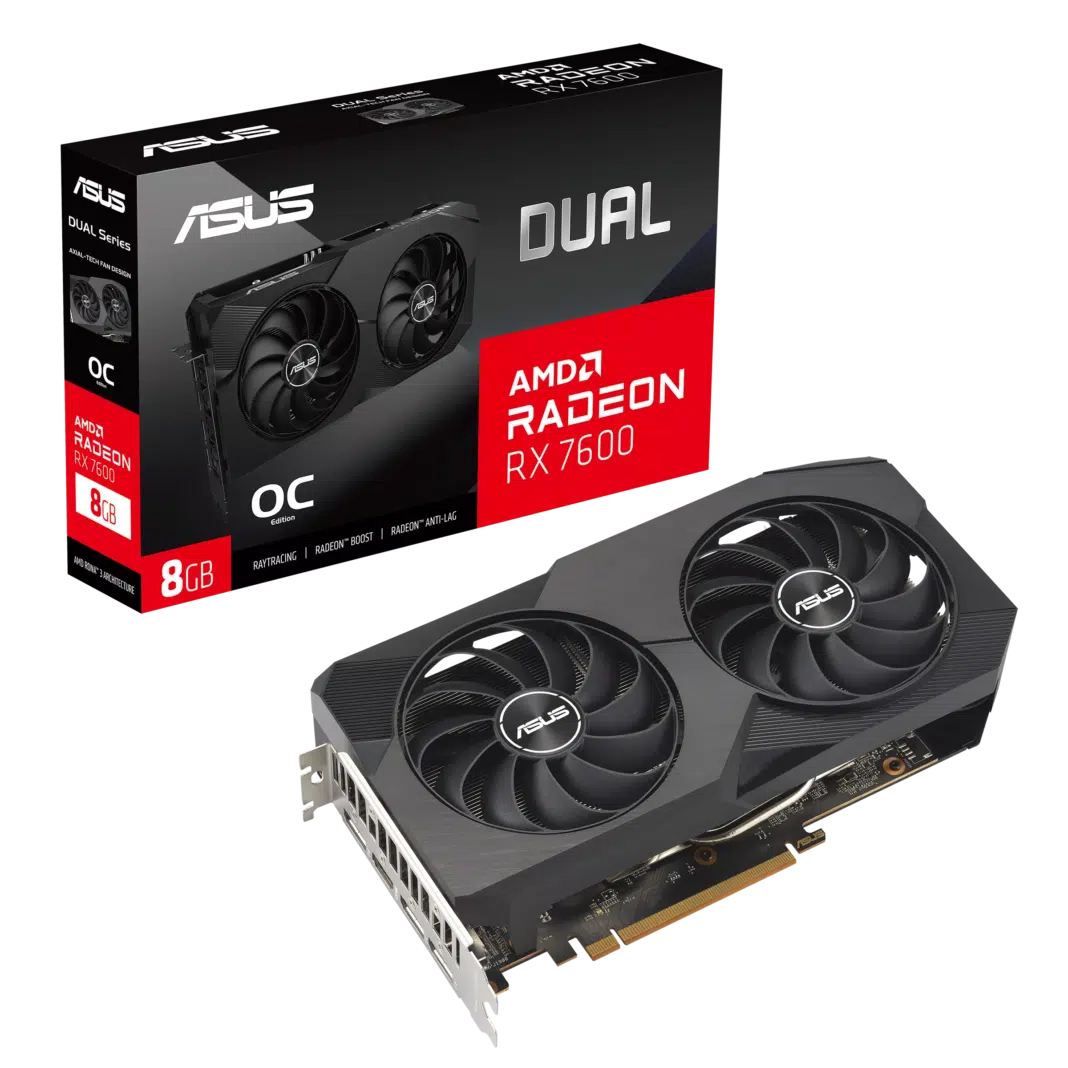 Asus dual radeon rx 7600 oc. Asus dual radeon rx 7600 oc