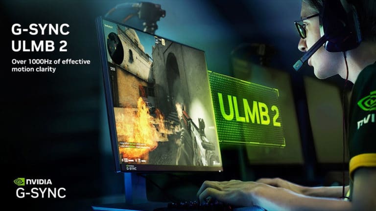 NVIDIA G-SYNC Ultra Low Motion Blur 2 Enables Up to 1,400 Hz of Effective Motion Clarity for Competitive Gamers