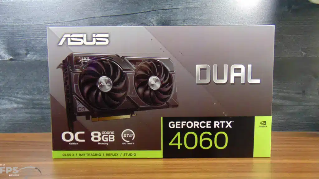 ASUS Dual GeForce RTX 4060 OC Edition Box Front