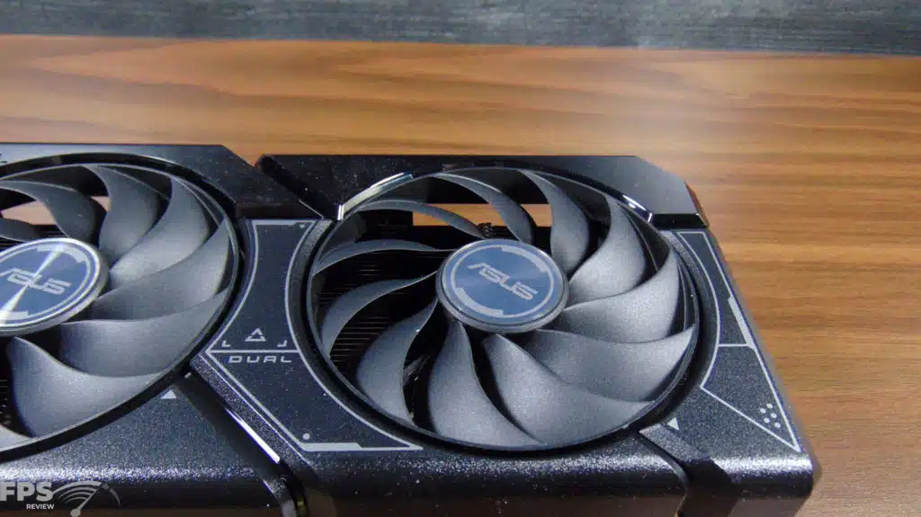 ASUS Dual GeForce RTX 4060 OC Edition Right Fan