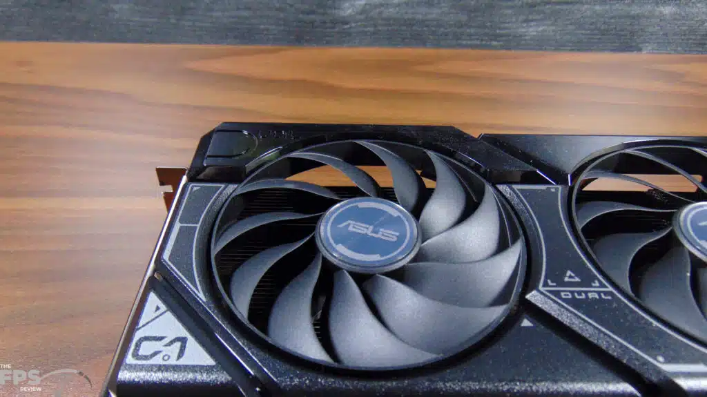 ASUS Dual GeForce RTX 4060 OC Edition Left Fan