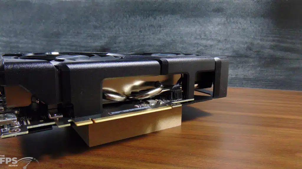 ASUS Dual GeForce RTX 4060 OC Edition Bottom Edge View