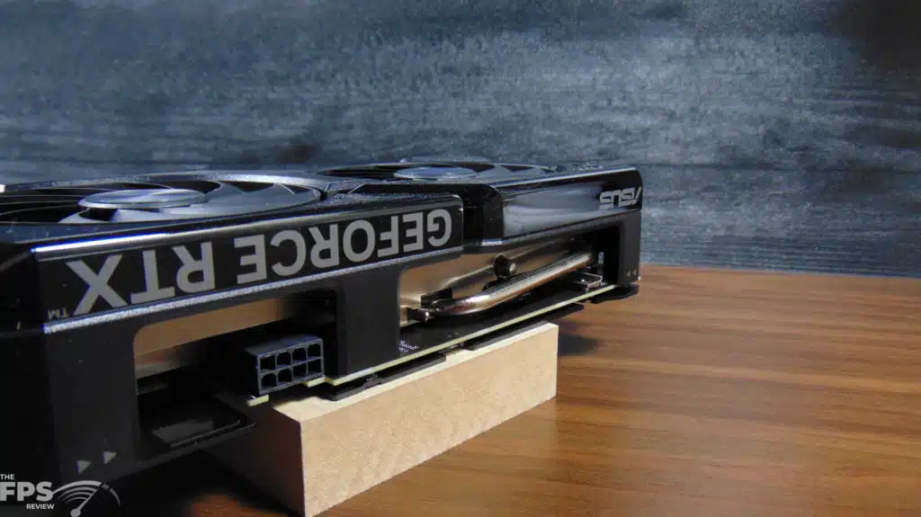 ASUS Dual GeForce RTX 4060 OC Edition Top Edge View