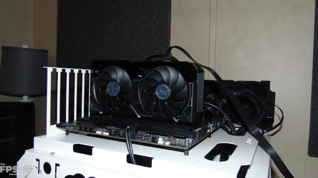 ASUS Dual GeForce RTX 4060 OC Edition Installed in Computer