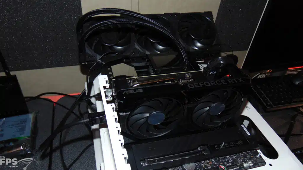 ASUS Dual GeForce RTX 4060 OC Edition Installed in Computer