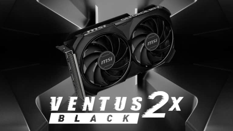 MSI Launches GeForce RTX 4060 GAMING and VENTUS Graphics Cards with Minimal/Zero RGB