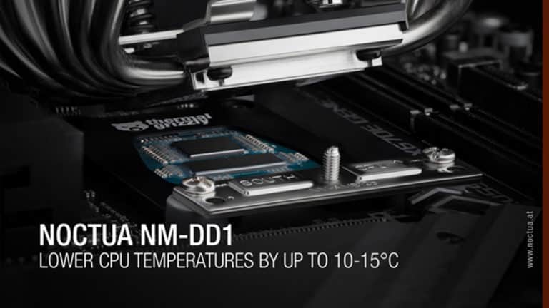Noctua NM-DD1 Direct Die Kit for Delidded AMD AM5 Processors Can Lower Temps by Up to 15°C