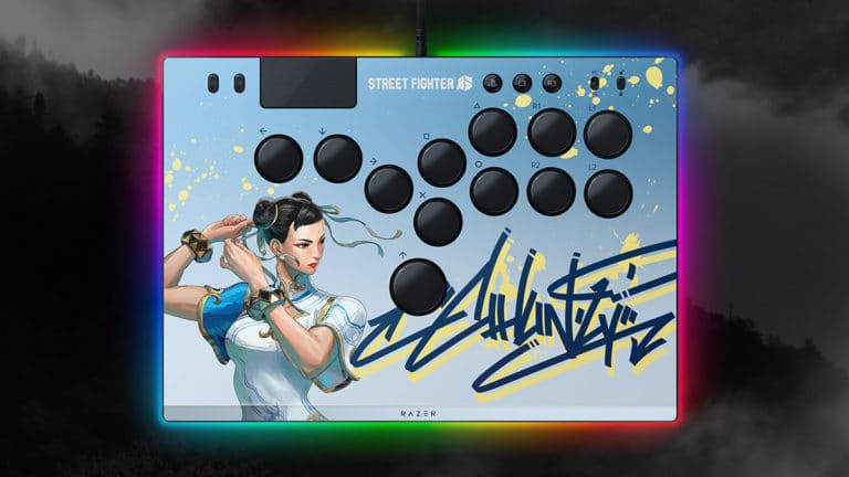 Razer Kitsune Joystick with Low-Profile Linear Optical Switches Announced for PS5 and PC, including Street Fighter 6 Chun-Li and Cammy Editions