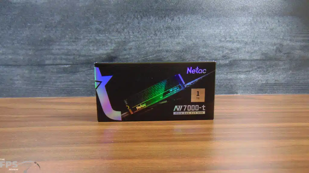 Netac NV7000-t 1TB PCIe Gen4 M.2 NVMe SSD Box Front