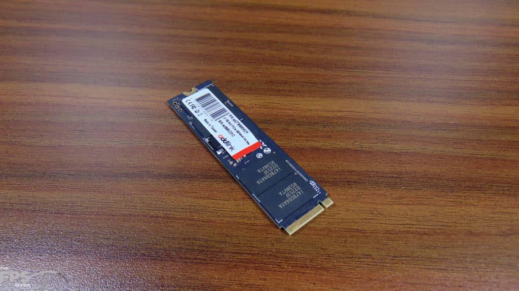 addlink S95 2TB PCIe Gen4 M.2 NVMe SSD back view
