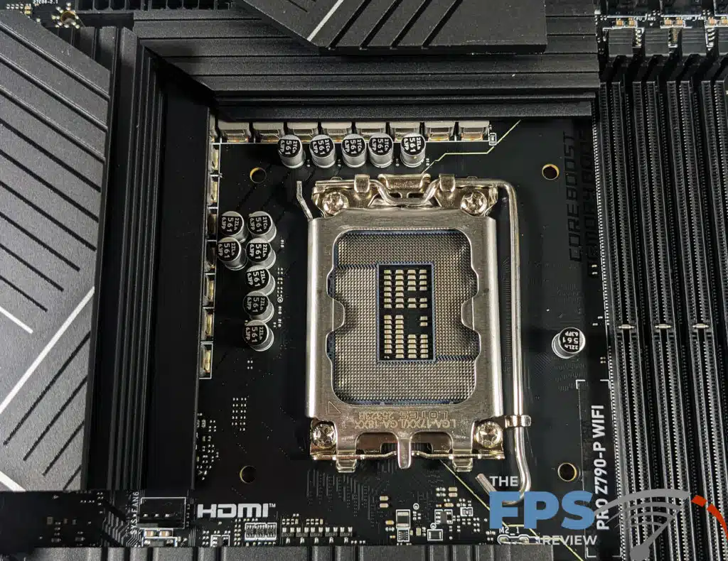 MSI Z790-P PRO WiFi VRM's.