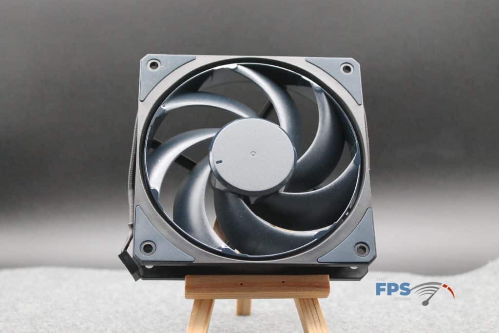 Cooler Master MASTERAIR MA824 STEALTH 120mm Mobius fan front view