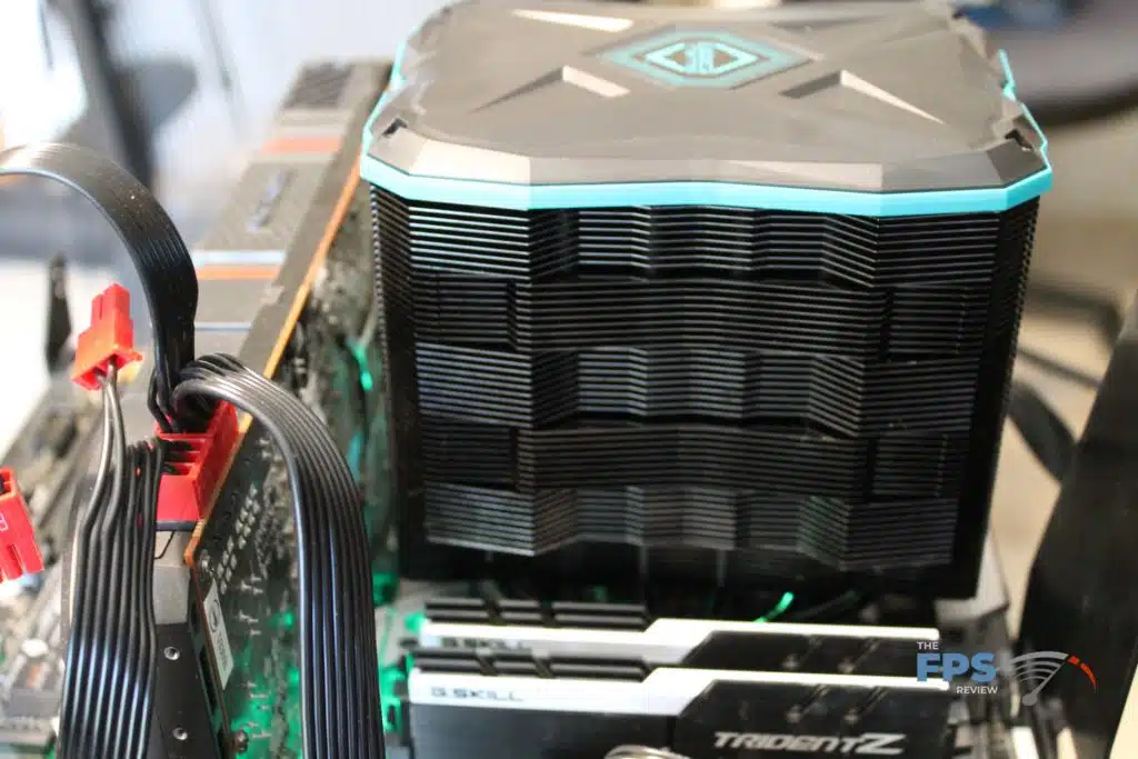 IceSleet G6 Stealth installed in our test rig