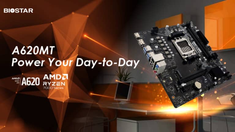 BIOSTAR Unveils A620MT Motherboard for AMD Ryzen 7000 Series Processors