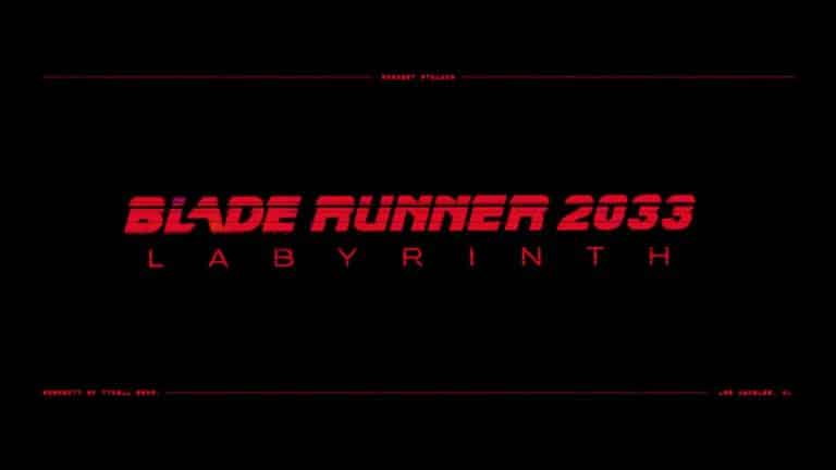 Blade Runner 2033: Labyrinth Takes Place after the Events of the Black Out and Is Being Developed by Annapurna Interactive for PC and Consoles