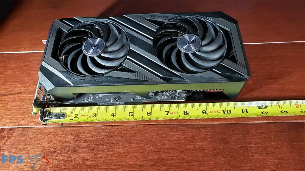ASUS ROG Strix Radeon RX 7600 OC Edition: card measured