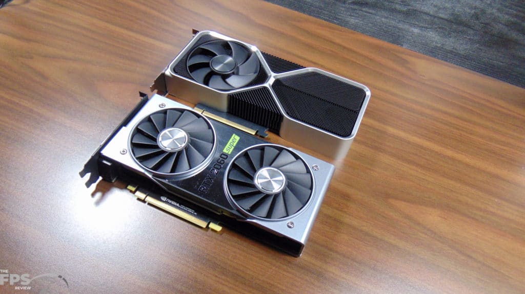 NVIDIA GeForce RTX 4060 Ti Founders Edition and NVIDIA GeForce RTX 2060 SUPER Video Cards Side By Side