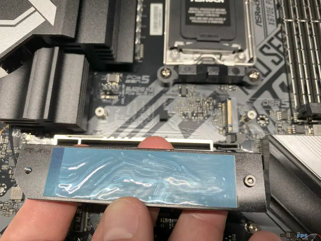 ASrock X670E Pro RS Top M.2 Slot