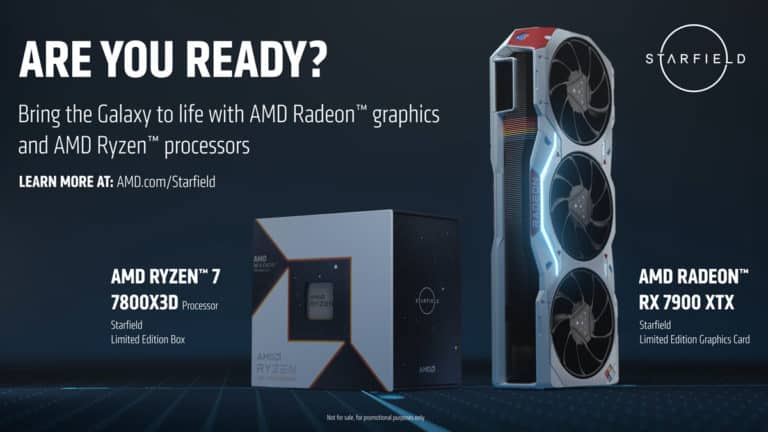 AMD Unveils Limited-Edition Starfield Radeon RX 7900 XTX and Ryzen 7 7800X3D