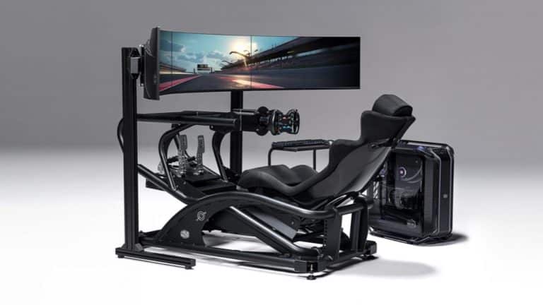 Cooler Master Launches the Dyn X Racing Seat and Cockpit Designed for Racing and Flying Simulations.