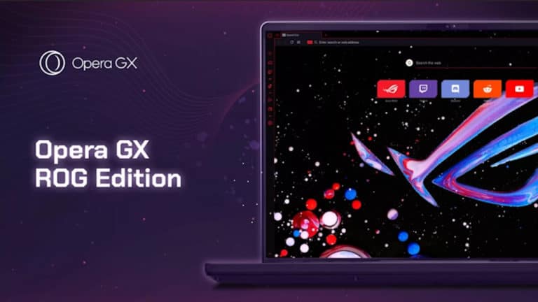 ASUS ROG Launches Opera GX ROG Edition Gaming Browser