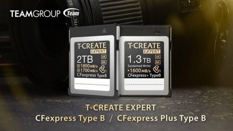 TEAMGROUP Launches New CFexpress Memory Cards with Up to 1,800 MB/s Speeds and 2 TB Capacity
