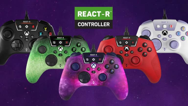 Turtle Beach Launches Three New Colorways for Xbox REACT-R Controller with Superhuman Hearing