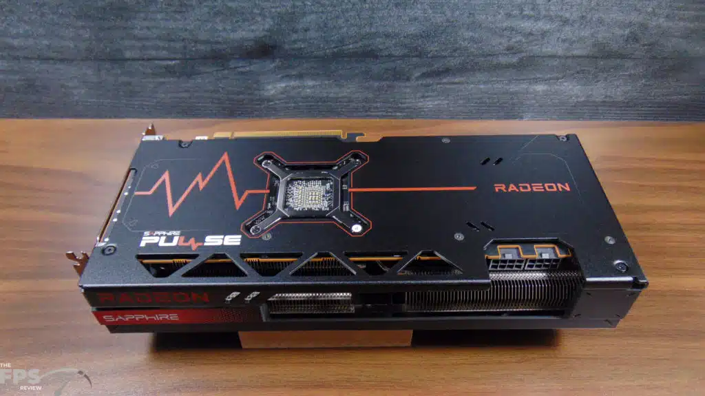 SAPPHIRE PULSE Radeon RX 7700 XT GAMING 12GB Bottom of Card