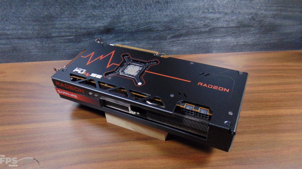 SAPPHIRE PULSE Radeon RX 7700 XT GAMING 12GB Bottom of Card