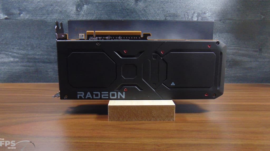 AMD Radeon RX 7800 XT Video Card Back View