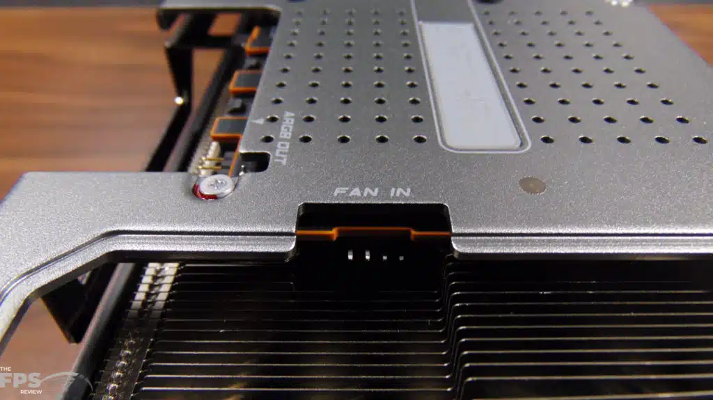 SAPPHIRE NITRO+ Radeon RX 7800 XT 16GB Gaming OC Fan In Connector
